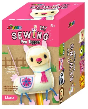 Avenir Diy Sewing Pen Topper Llama