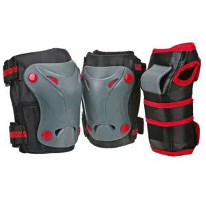 Bone Shieldz Cruiser 3000 Protective Guards Tri-Pack Youth Grey/Black