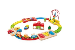 Hape Rainbow Puzzle Railway