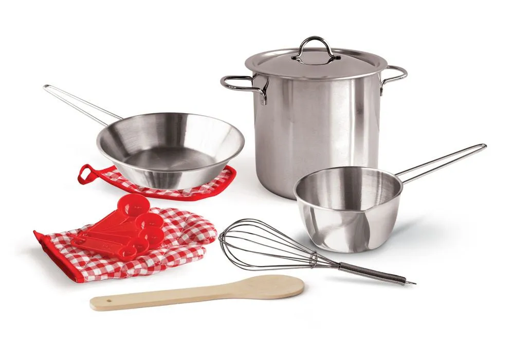 Just For Chef Cookware In Net Bag 13 Pieces