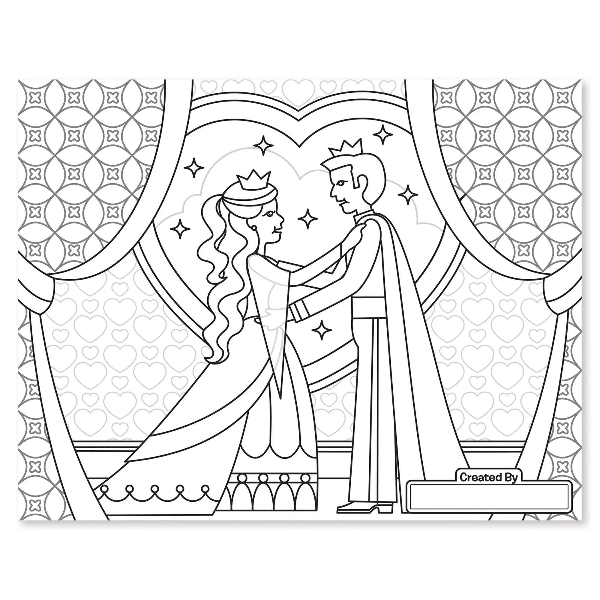 Melissa & Doug 14263 Jumbo Colouring Pad - Princess & Fairy