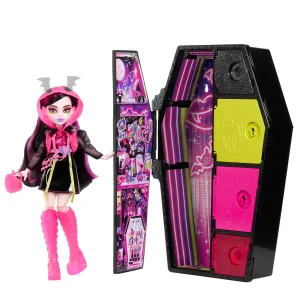 Monster High Skulltimate Secrets Neon Frights Doll - Draculaura