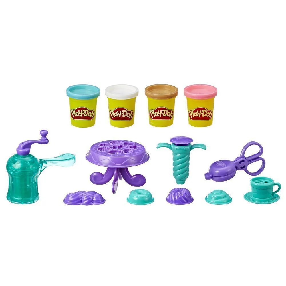 Play-Doh Kitchen Creations Delightful Donuts Set with 4 Colours