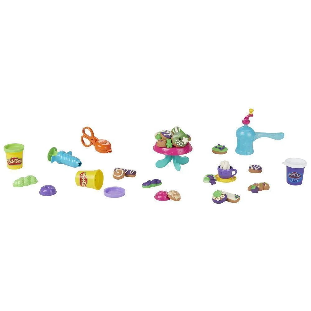 Play-Doh Kitchen Creations Delightful Donuts Set with 4 Colours