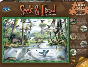 SEEK & FIND 300XL PIECE PUZZLE SERIES 2 UP THE RIVER