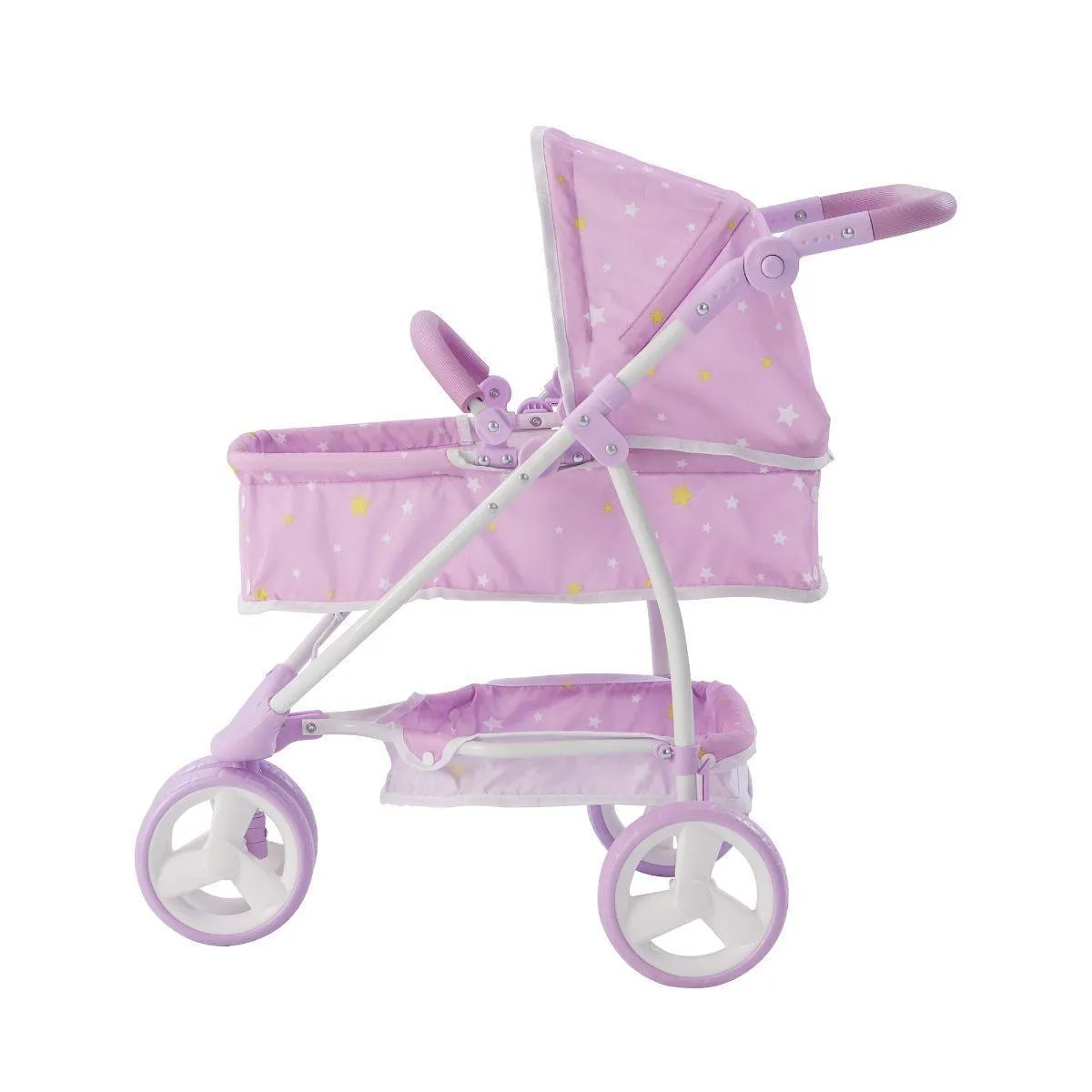 Teamson USA Olivias Little World 2-In-1 Multi-Positional Kids Baby Doll Pram