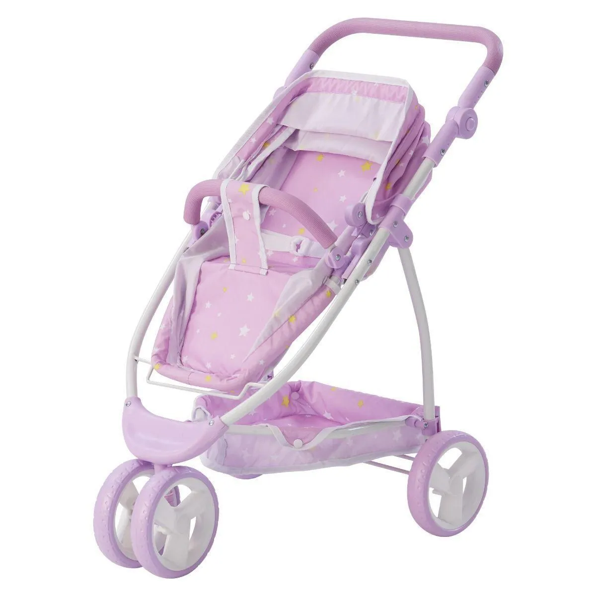 Teamson USA Olivias Little World 2-In-1 Multi-Positional Kids Baby Doll Pram
