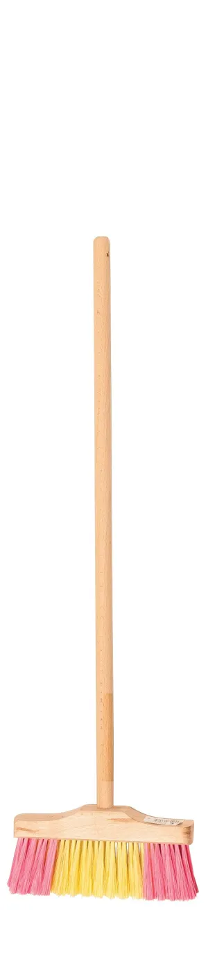 61cm Wooden Inside Broom With Soft Bristles