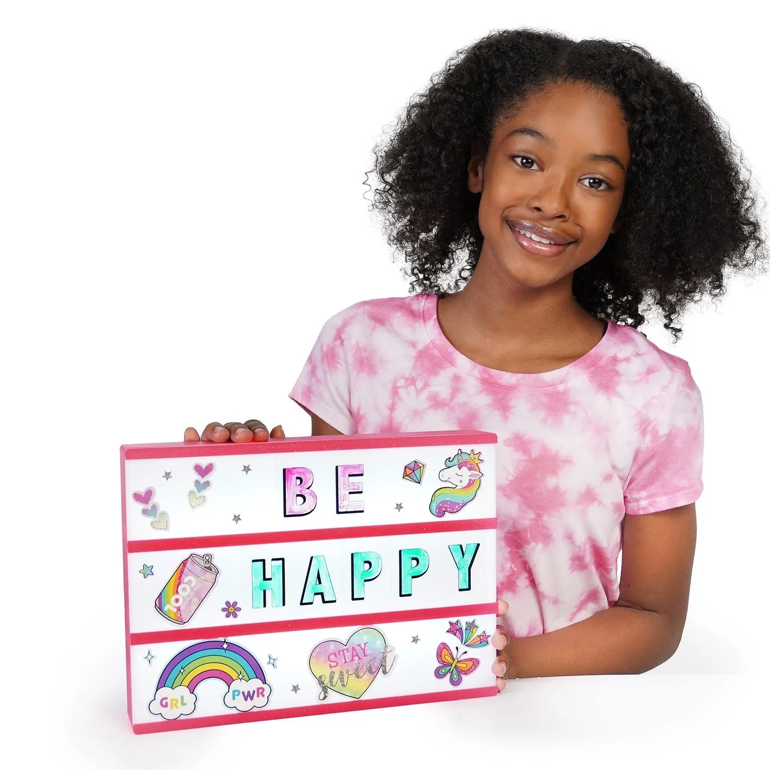 Activity Kings Colour Your Own Glitter Light Box