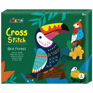 Avenir Bird Forest Cross Stitch