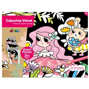 Avenir Colouring Velvet Princess And Her Garden