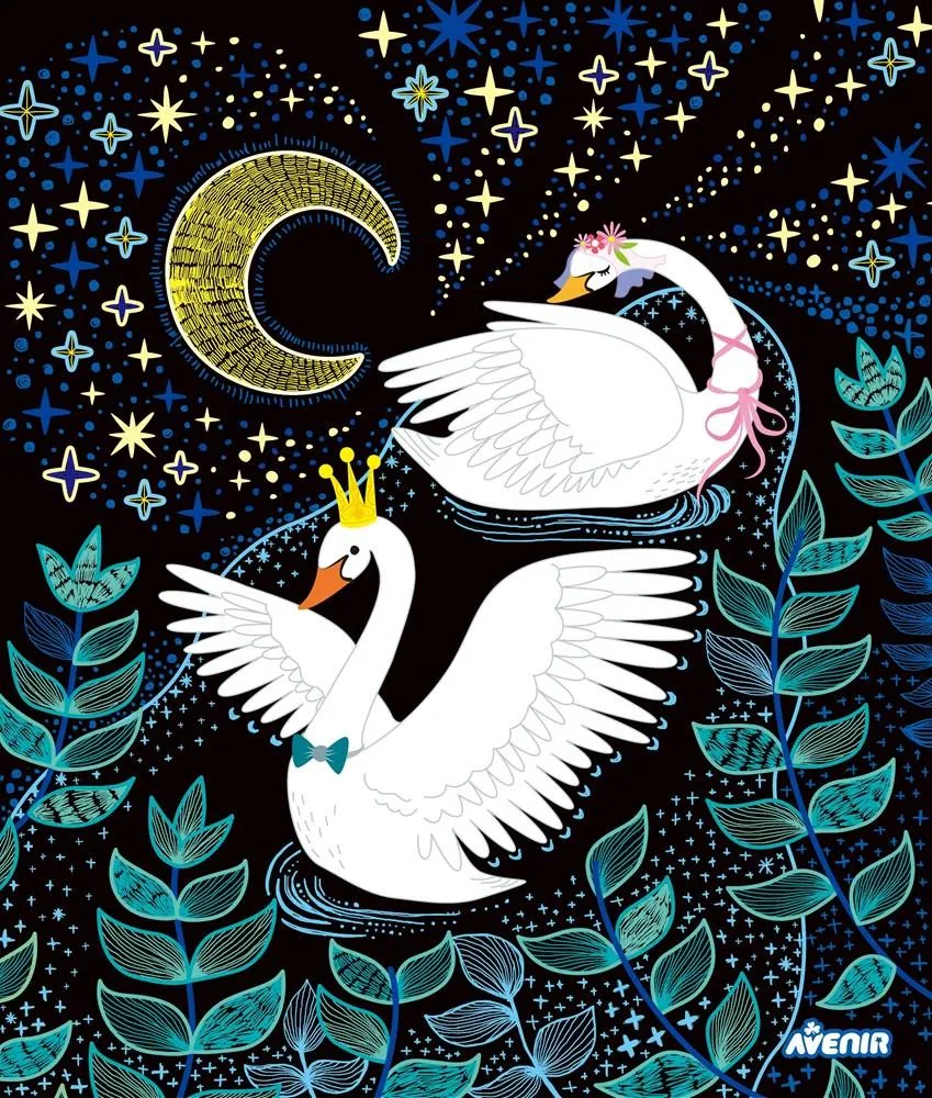 Avenir Create Your Owl Light Box Scratch Art