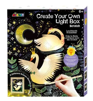 Avenir Create Your Owl Light Box Scratch Art