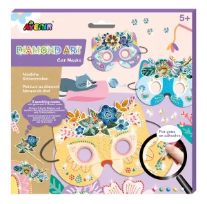 Avenir Diamond Art Cat Masks