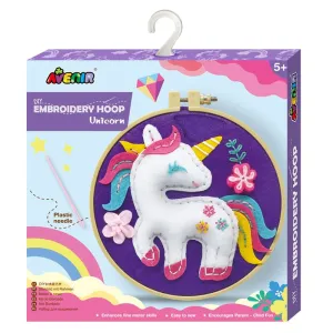 Avenir Diy Embroidery Hoop Unicorn