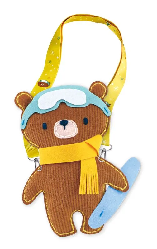 Avenir Diy Sewing My Animal Friend Snowboarding Bear