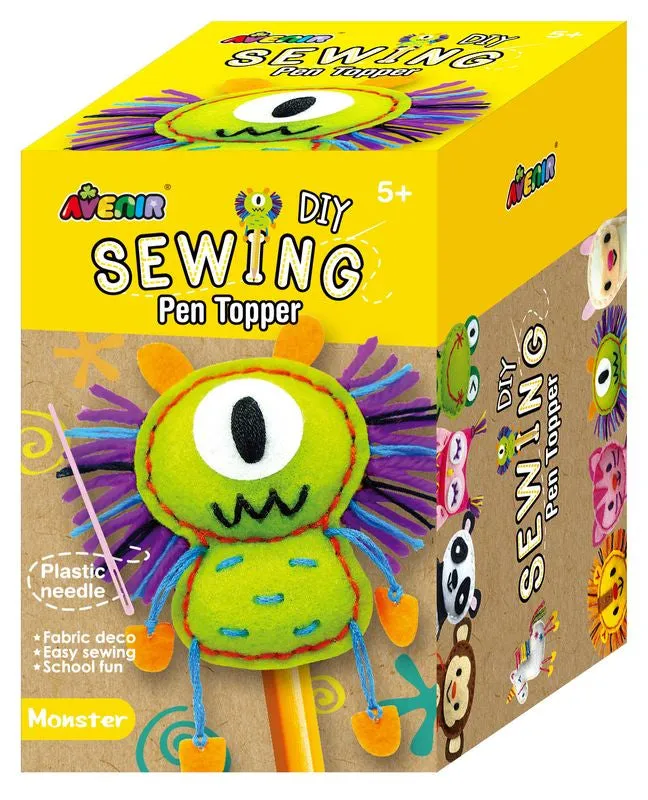 Avenir Diy Sewing Pen Topper Monster