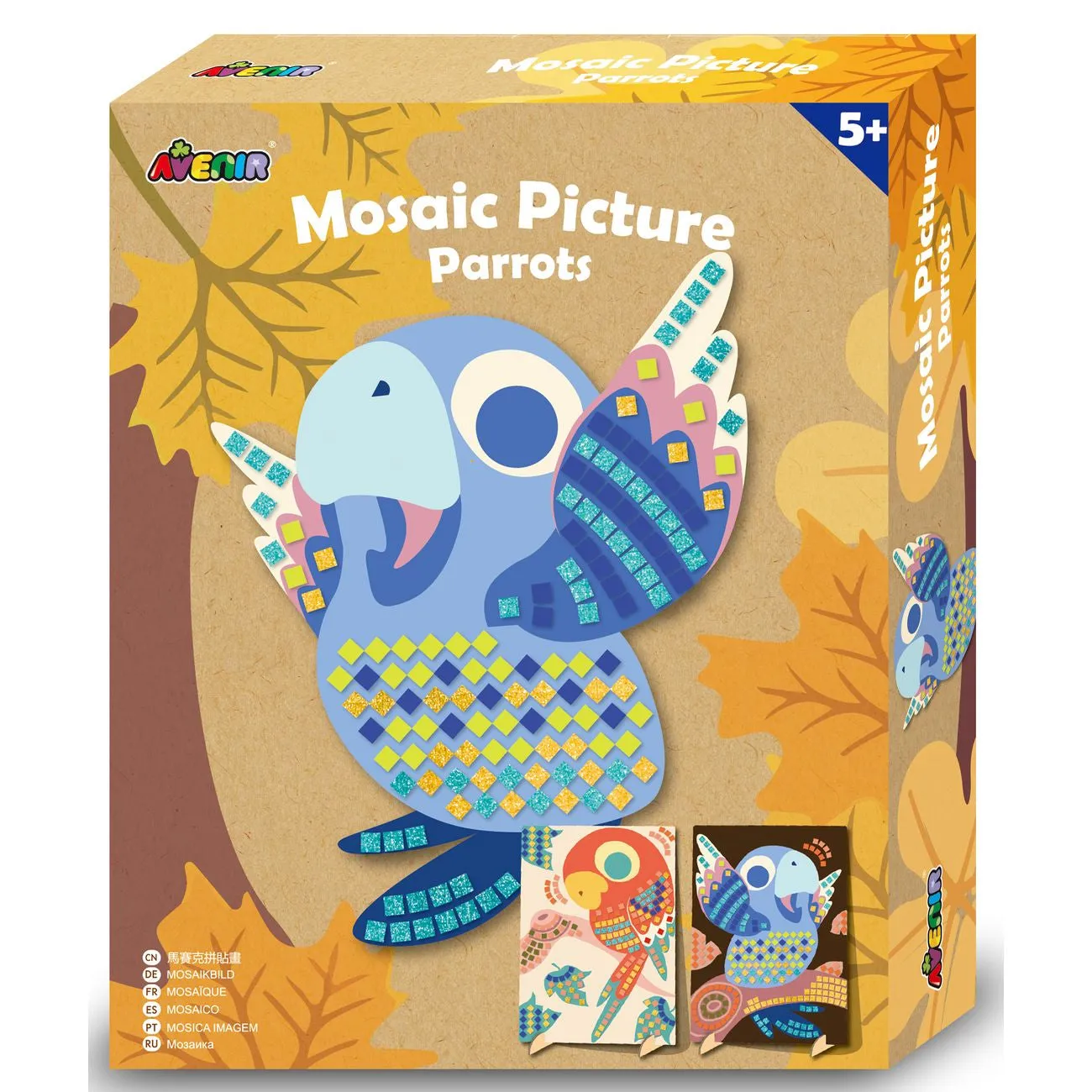Avenir Mosaic Picture Parrots