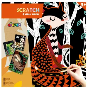 Avenir Scratch Art 4 Magic Animals