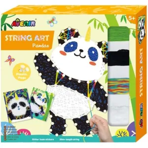 Avenir String Art Pandas