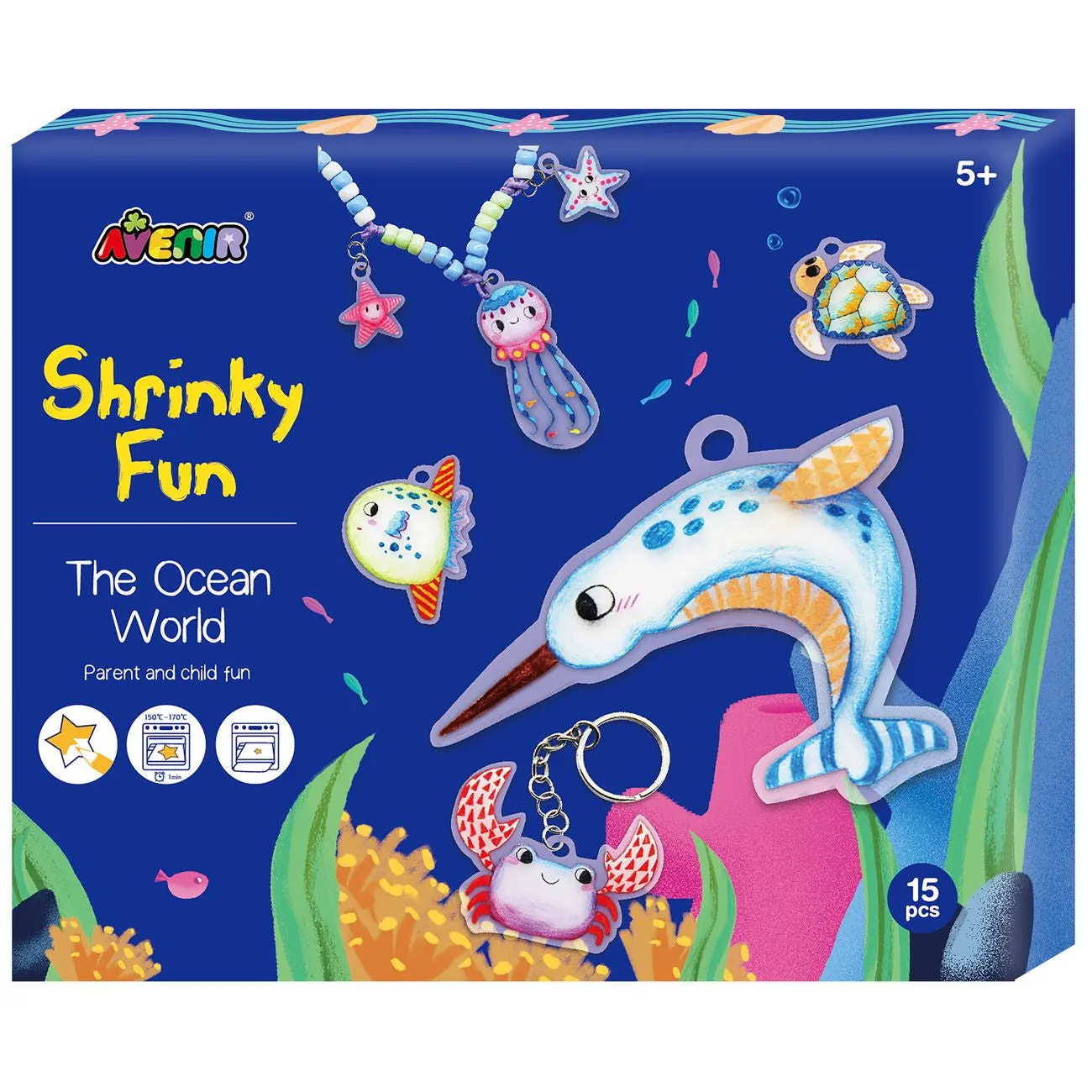 Avenir The Ocean World Shrinky Fun