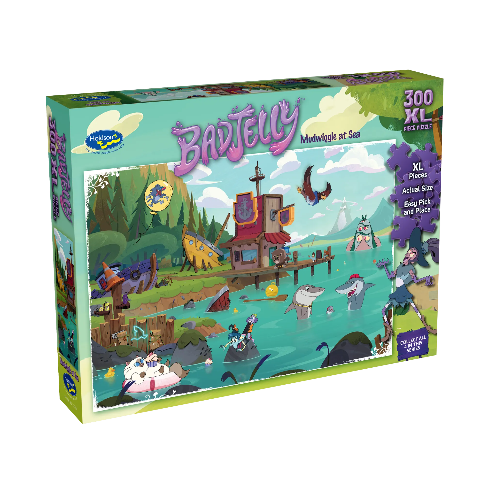 BadJelly The Witch 300XL Piece Jigsaw Mudwiggle at Sea