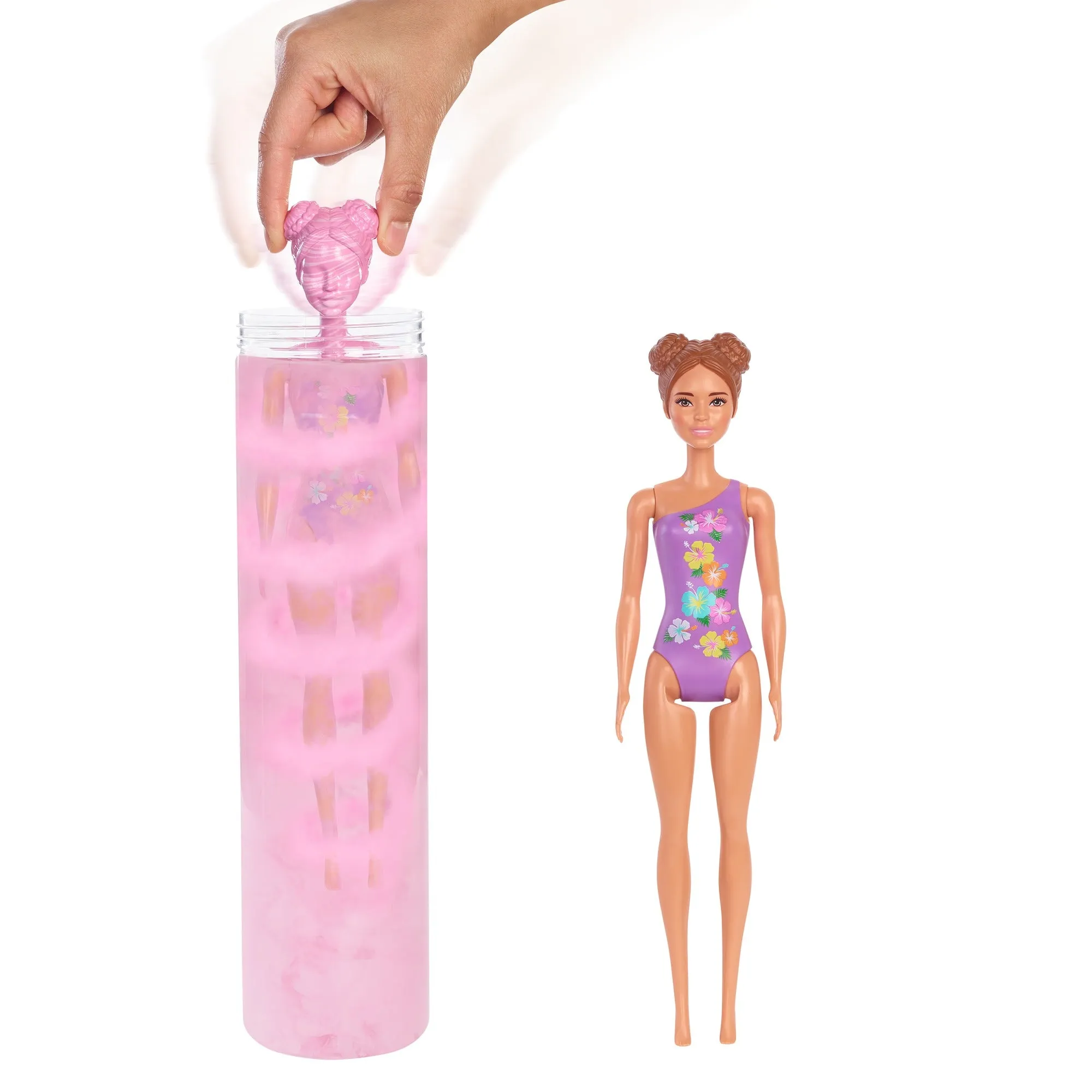 Barbie Colour Reveal Doll Pale Pink Tube