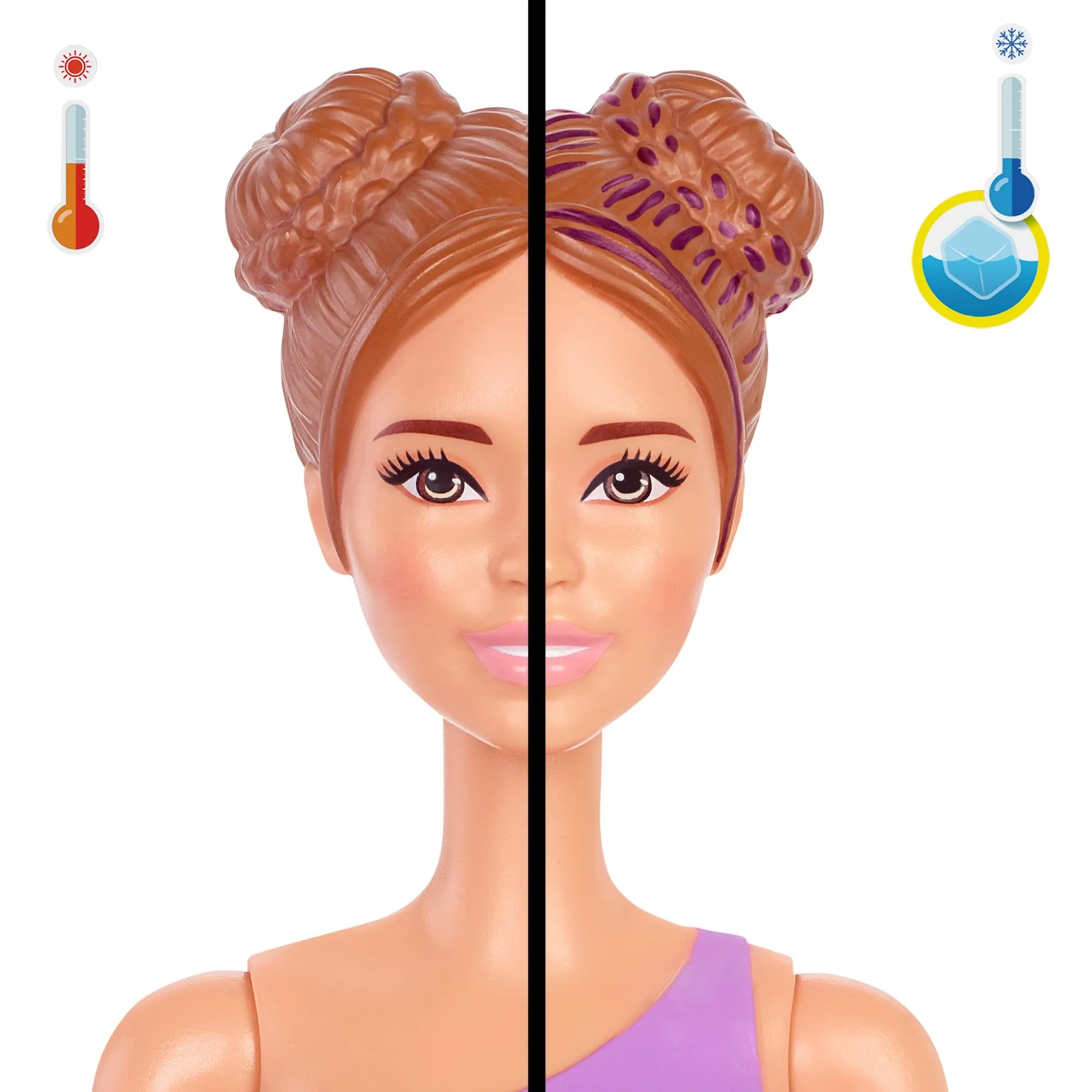 Barbie Colour Reveal Doll Pale Pink Tube