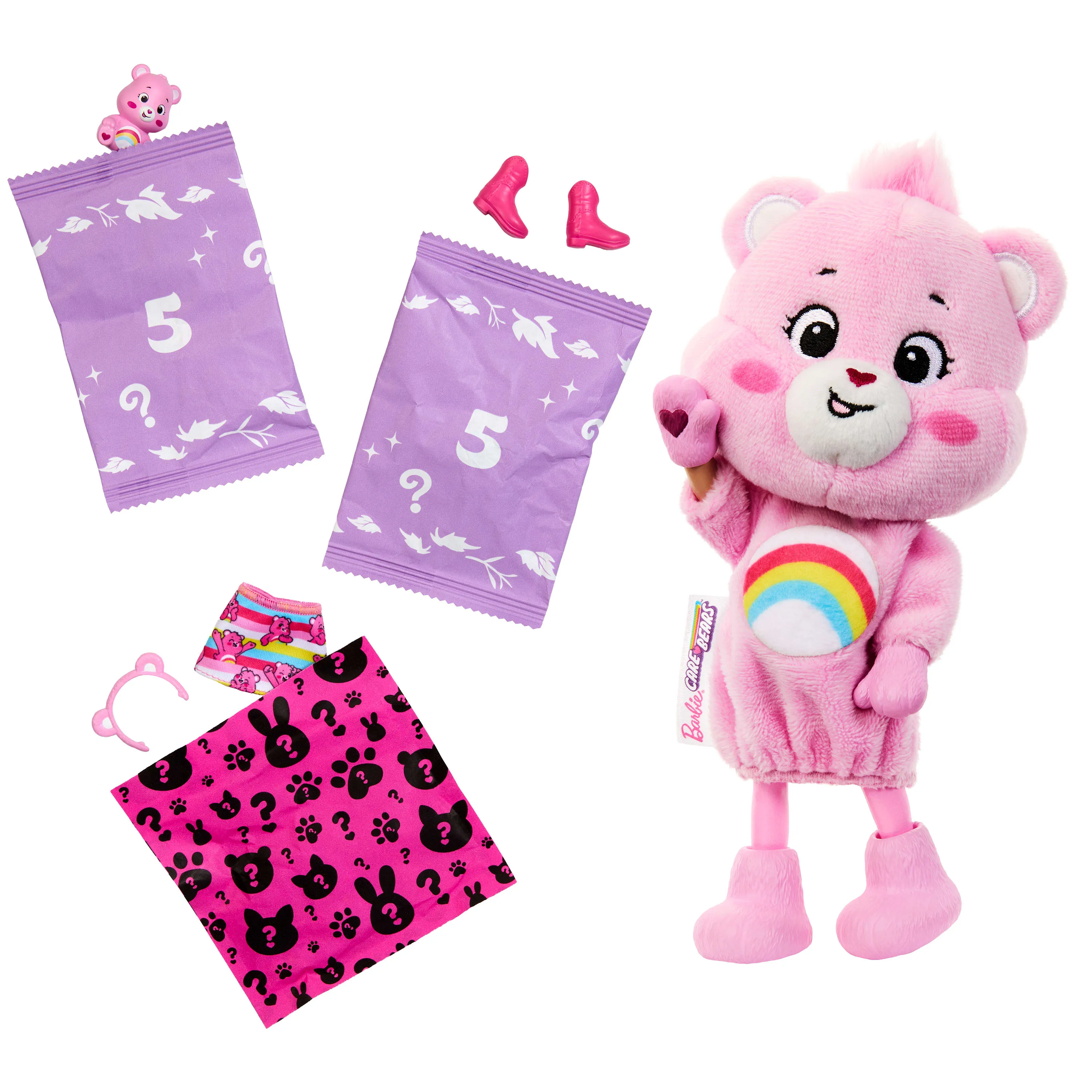 Barbie Cutie Reveal Care Bears Chelsea Surprise Doll