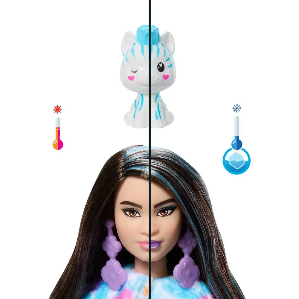 Barbie Cutie Reveal Zebra Doll