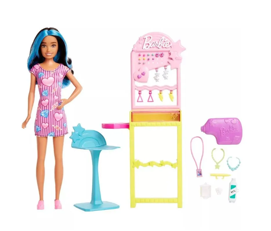 Barbie Doll Skipper First Jobs - Ear Piercer Set