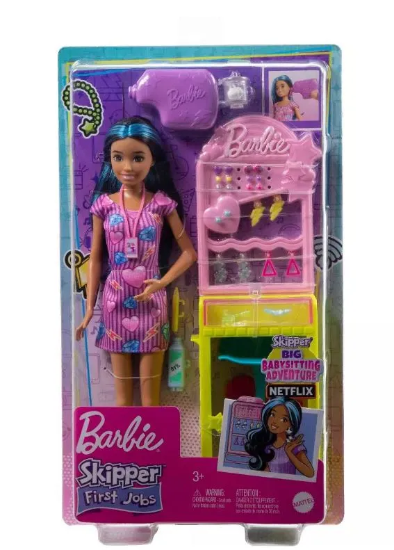 Barbie Doll Skipper First Jobs - Ear Piercer Set