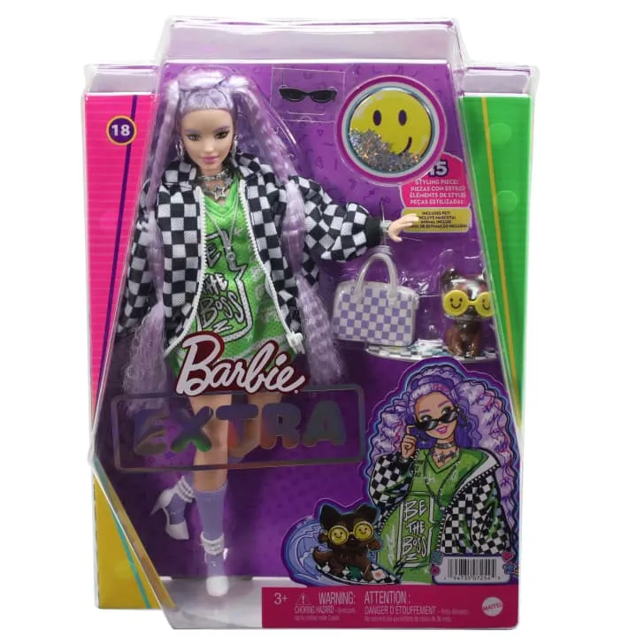 Barbie Extra Doll - 18 Smiley Face
