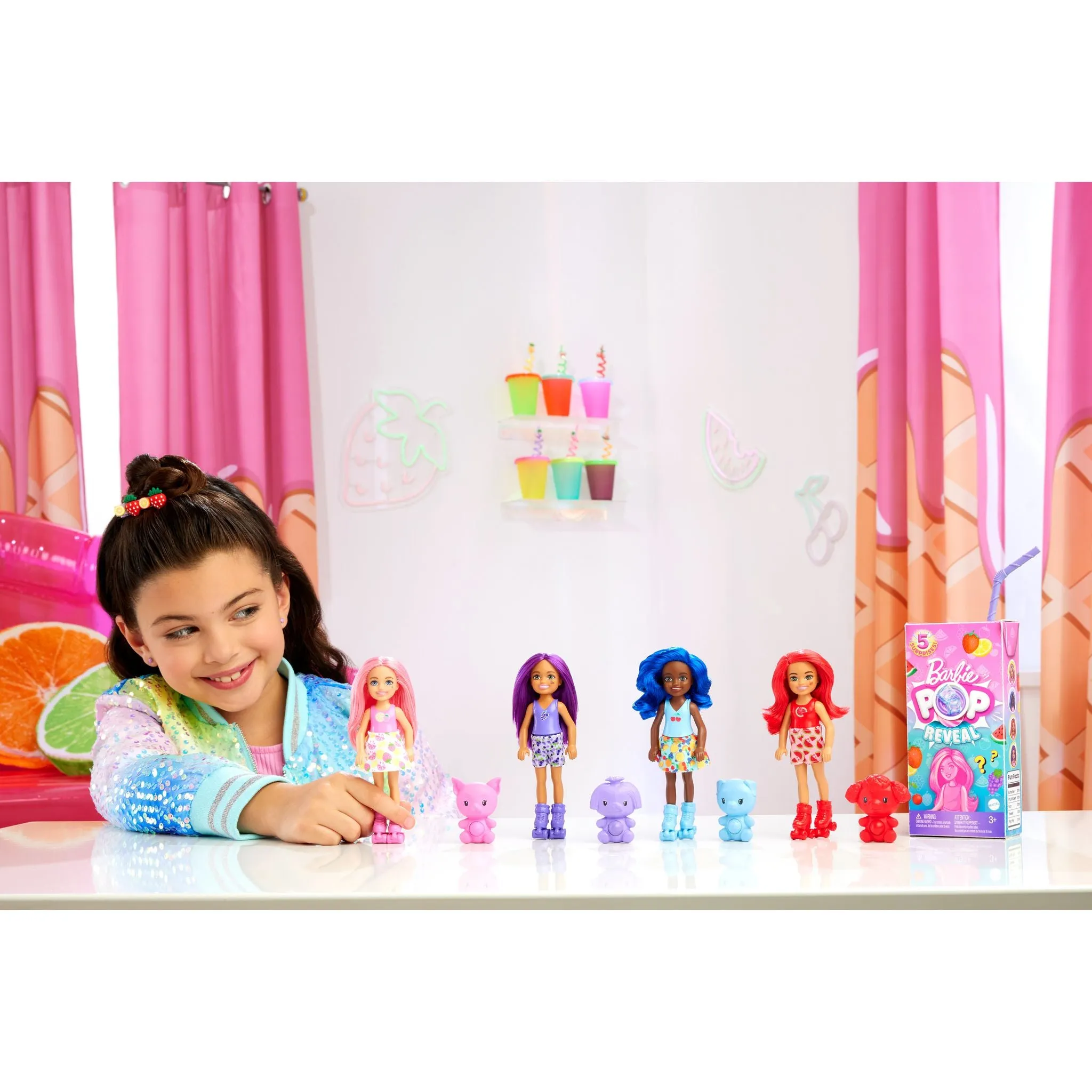 Barbie Pop Reveal Fruit Series Chelsea Doll