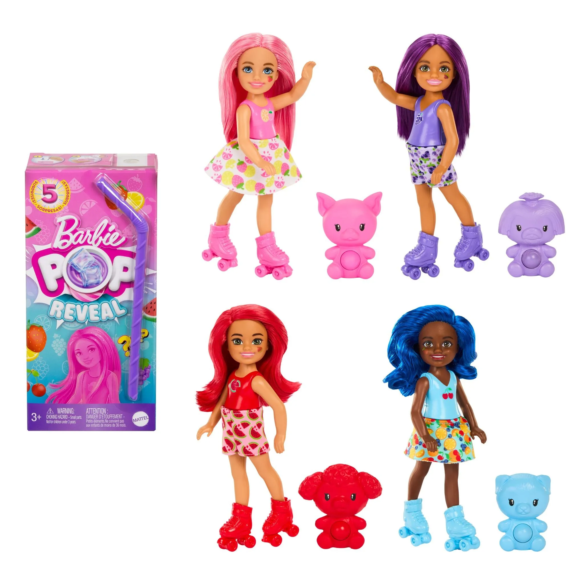 Barbie Pop Reveal Fruit Series Chelsea Doll