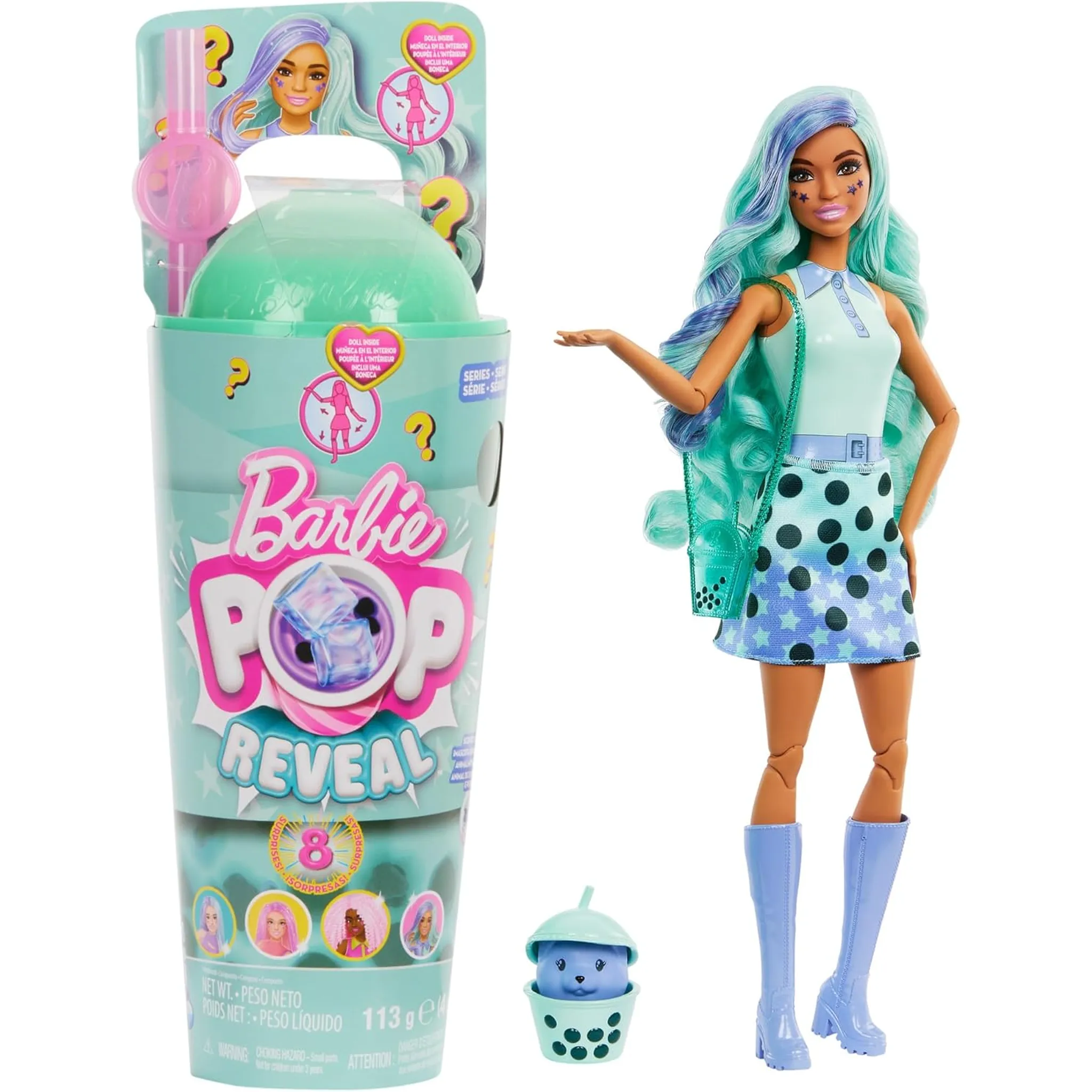Barbie Pop Reveal Tea Series 8 - Green Tea