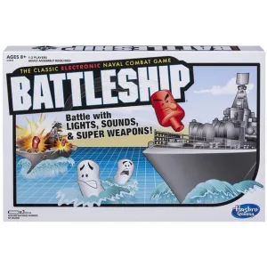 Battleship Classic Naval Combat Electronic Game