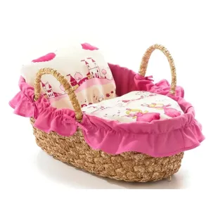 Bayer Chic Wicker Doll Carrier Basket 45 cm