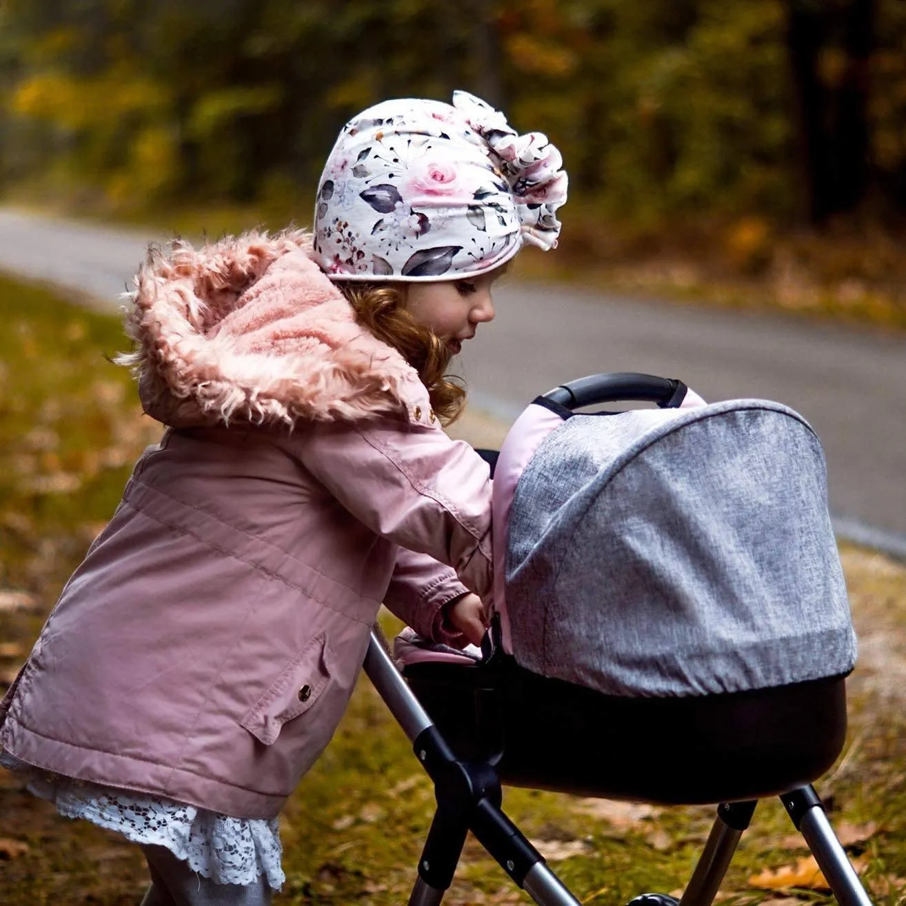 Bayer Design Doll's Pram Style with Attachable Doll Bag