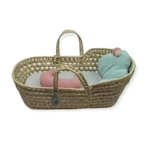 Berjuan 2000 Moses Basket for Dolls 38-52cm