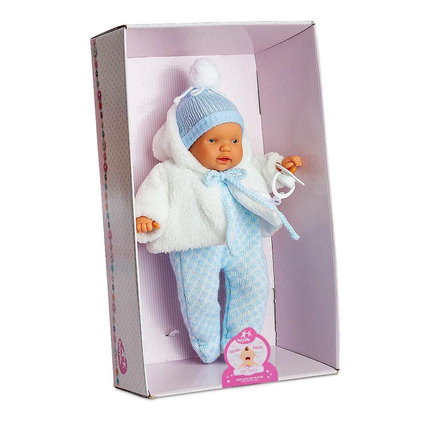 Berjuan 344 Cry Baby Doll 28cm - Blue