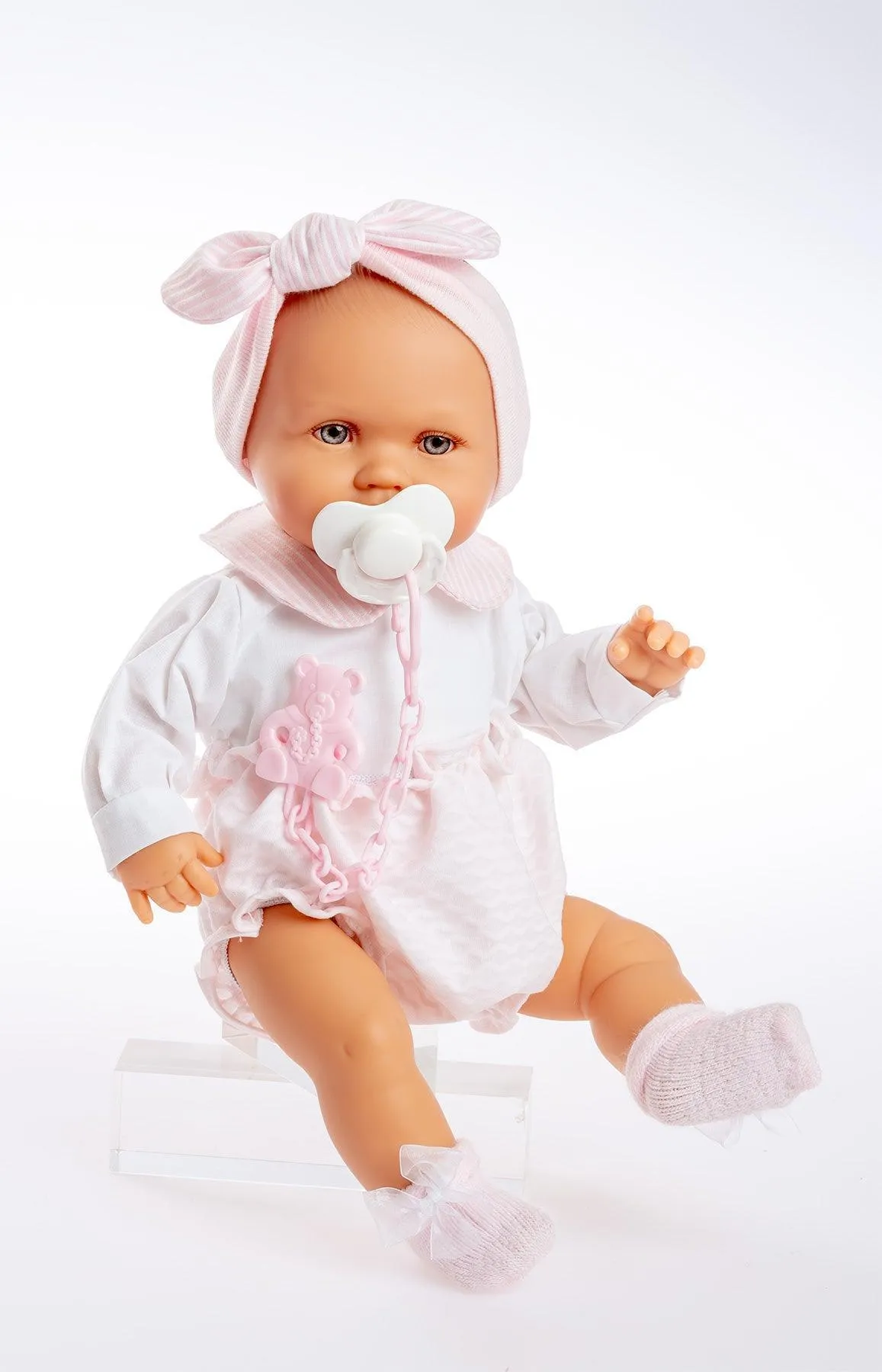 Berjuan 7003 Cry Baby Doll Marianna 38cm - Pink