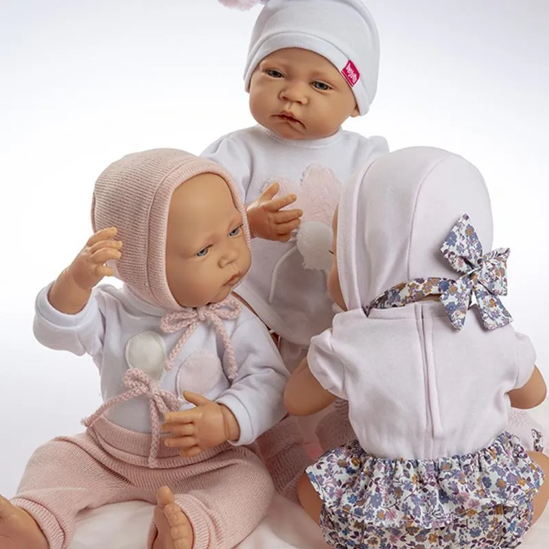 Berjuan 8105 New Born Special Baby Girl Doll 50cm - Pink