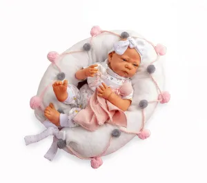 Berjuan 8206 Sweet Reborn Interactive Baby Doll 50cm With Sounds and Gestures