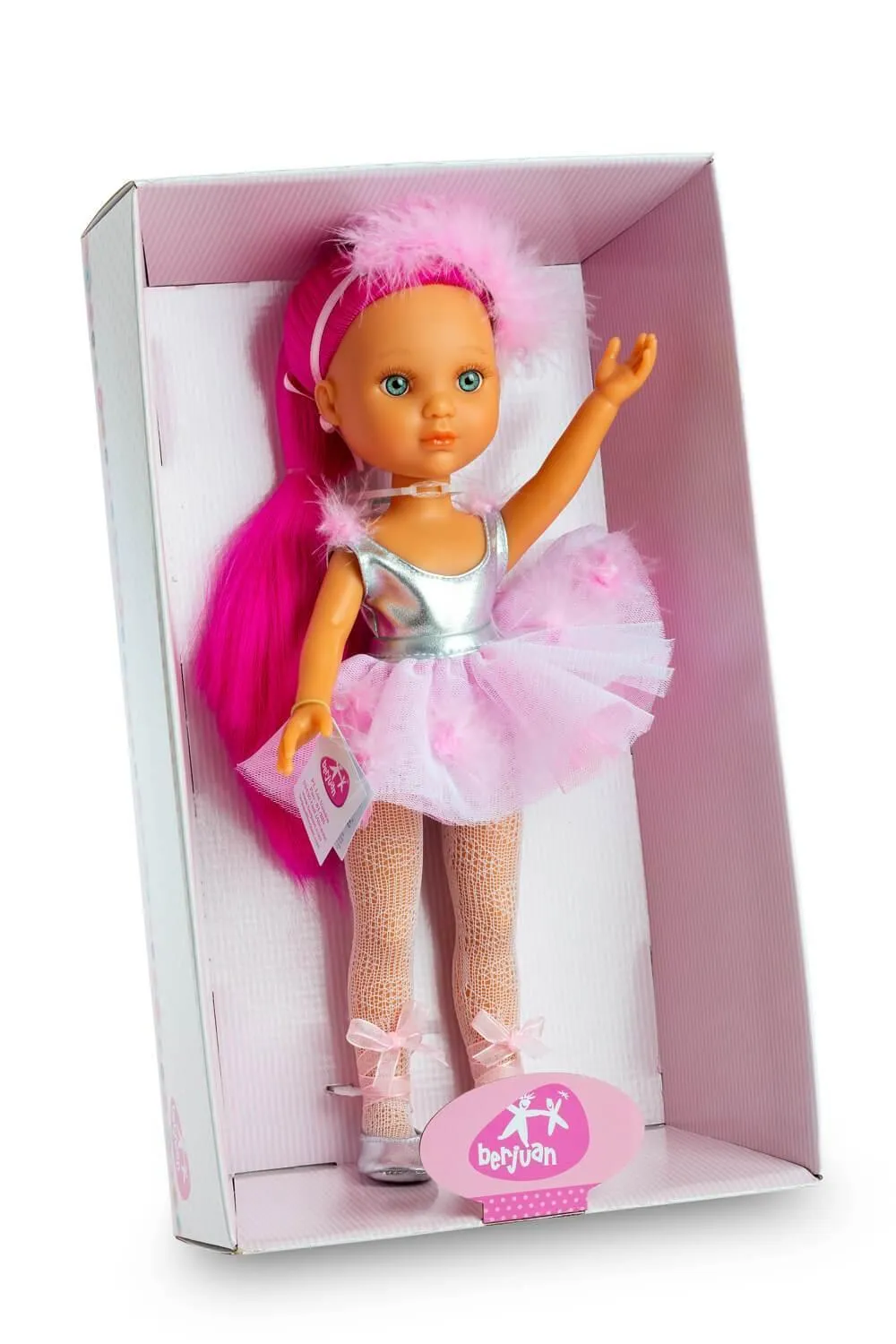 Berjuan 826 Ballerina Doll 35cm - Pink