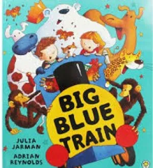 Big Blue Train Picture Book