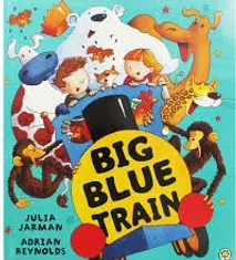 Big Blue Train Picture Book