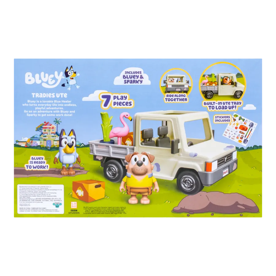 Bluey Series 10 Tradies Ute Vehicle