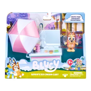 Bluey Vehicle And Figure Series 7 Bingo's Ice Cream Cart