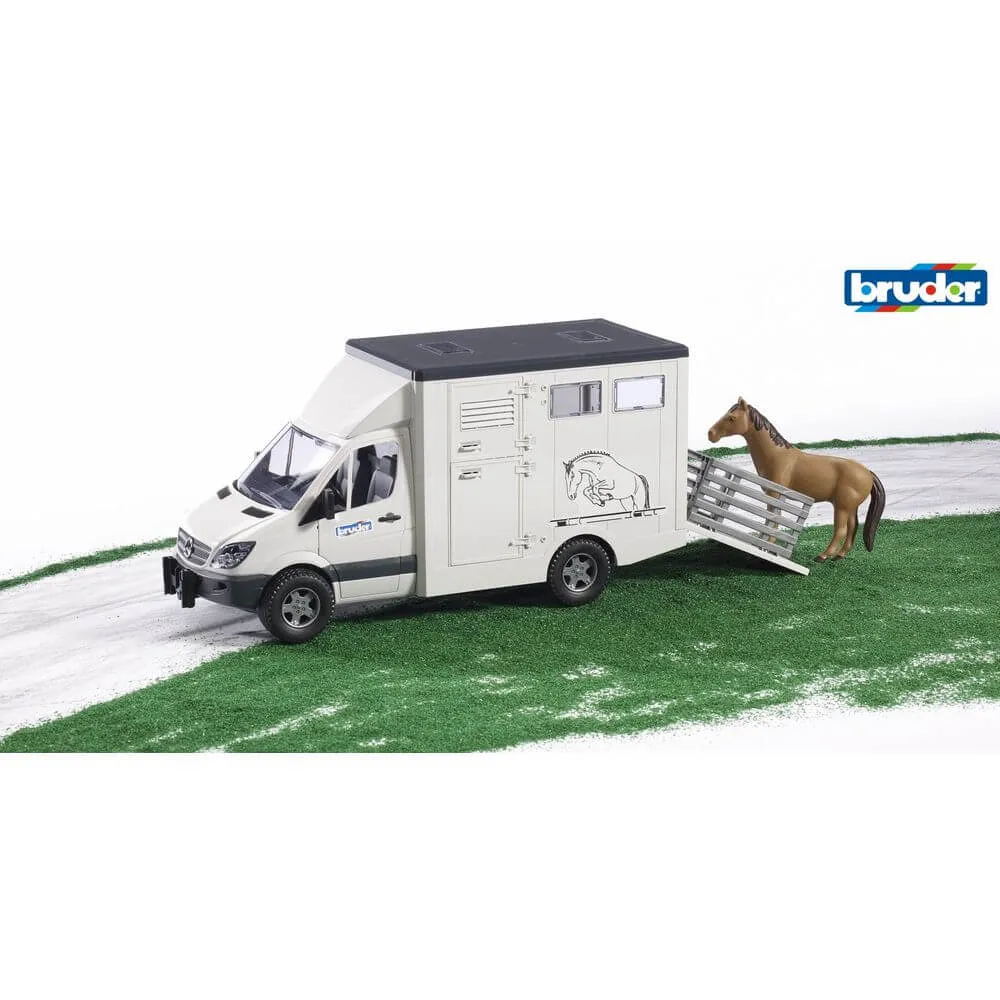 Bruder Mb Sprinter Horse Transporter